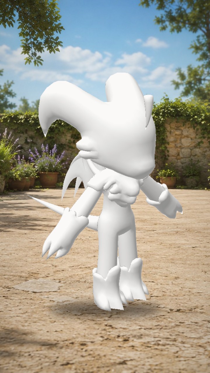 Fantasy character with dragon-like features... | AutoRig task 1930cab5