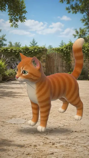 Rigged 3D model