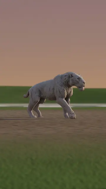 Rigged 3D model