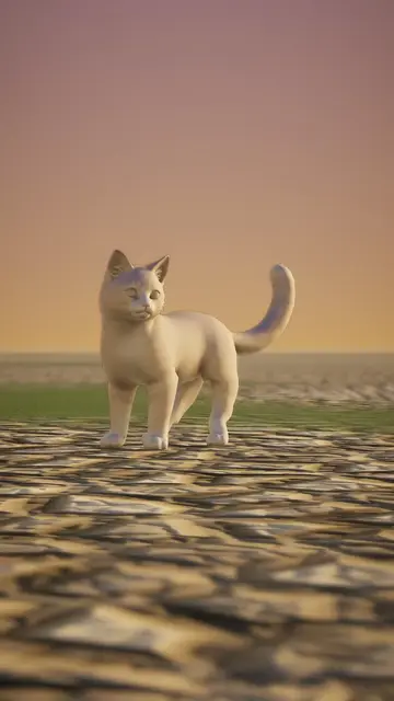 Rigged 3D model