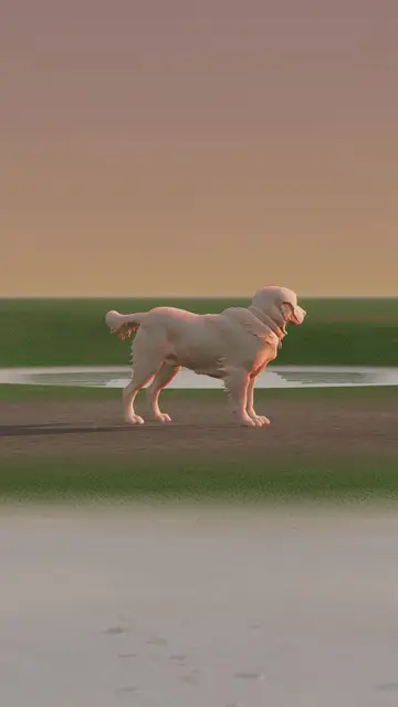 Rigged 3D model