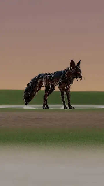 Rigged 3D model