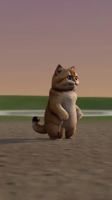 Rigged 3D model