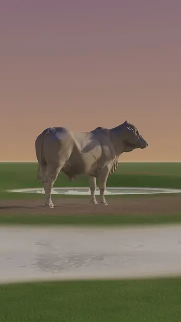 Rigged 3D model
