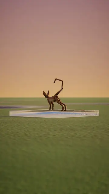 Rigged 3D model