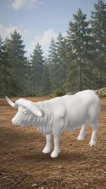 Rigged 3D model
