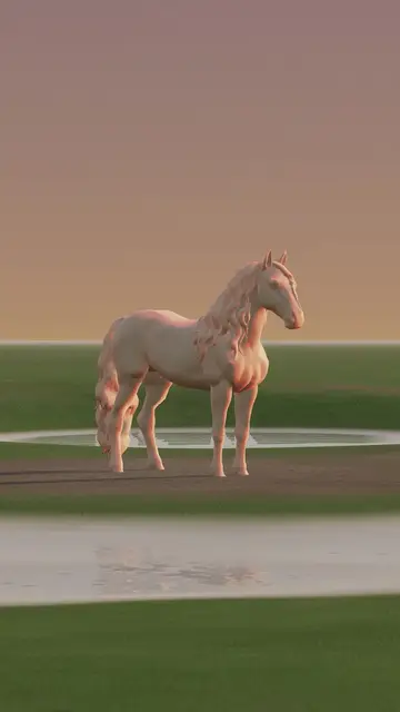 Rigged 3D model