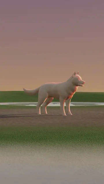 Rigged 3D model