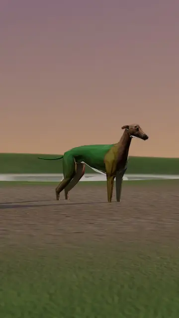 Rigged 3D model