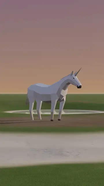 Rigged 3D model