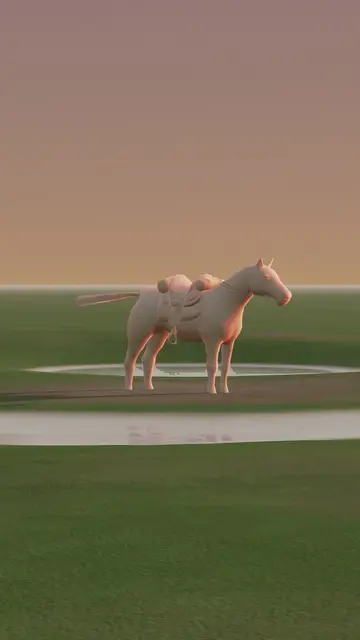 Rigged 3D model