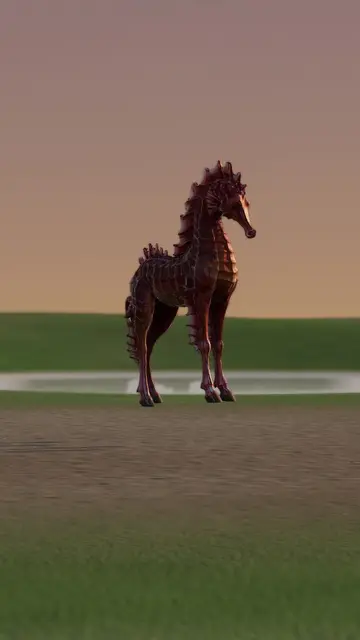 Rigged 3D model