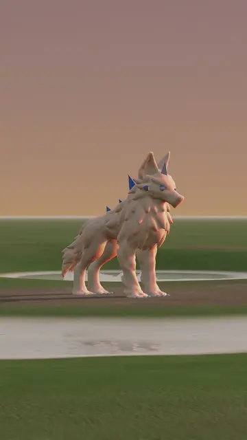 Rigged 3D model