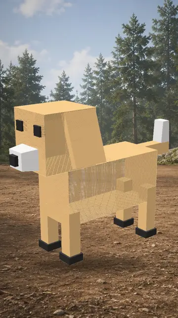 Rigged 3D model