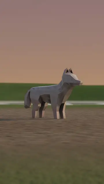 Rigged 3D model