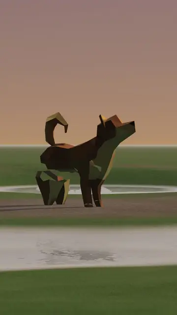 Rigged 3D model