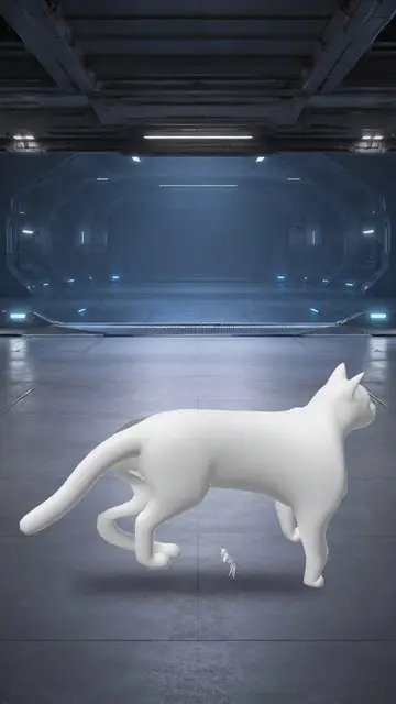 Rigged 3D model