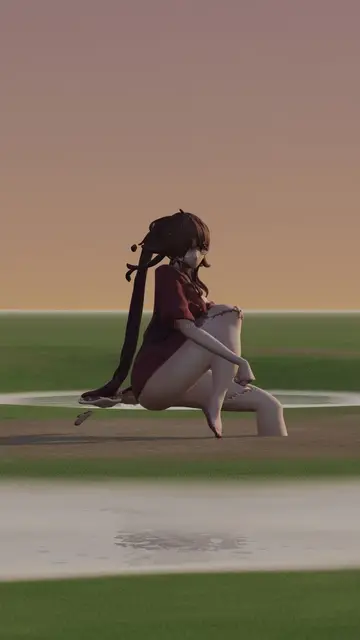 Rigged 3D character