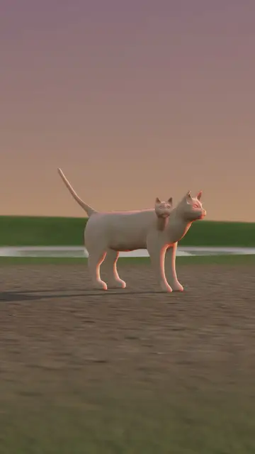 Rigged 3D model