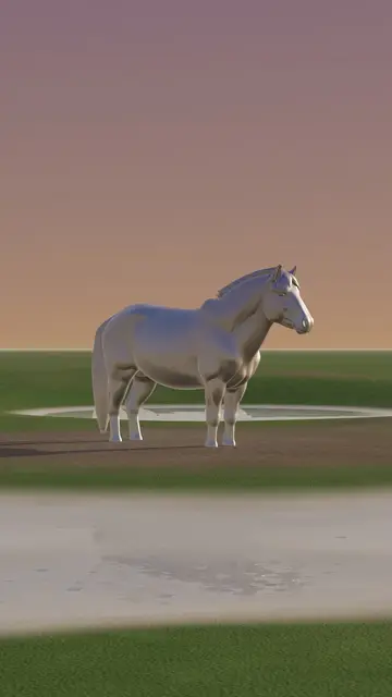 Rigged 3D model