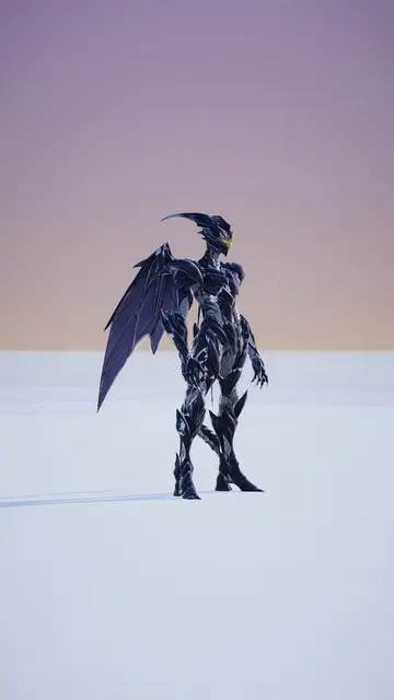 Rigged 3D character
