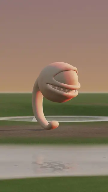 Rigged 3D character