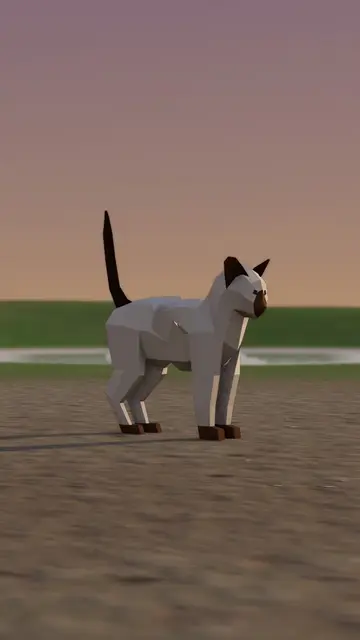 Rigged 3D model