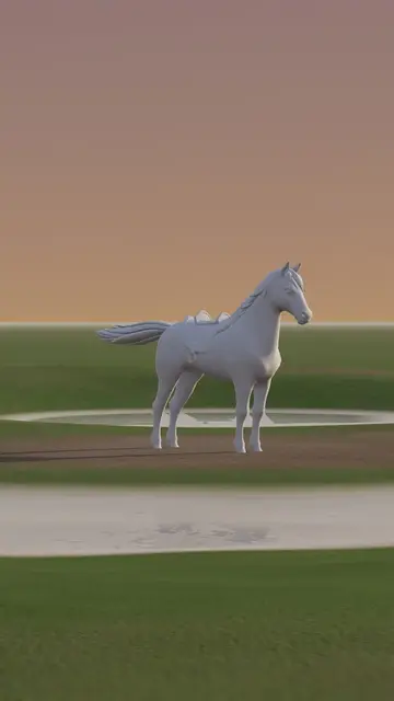 Rigged 3D model