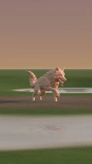 Rigged 3D model