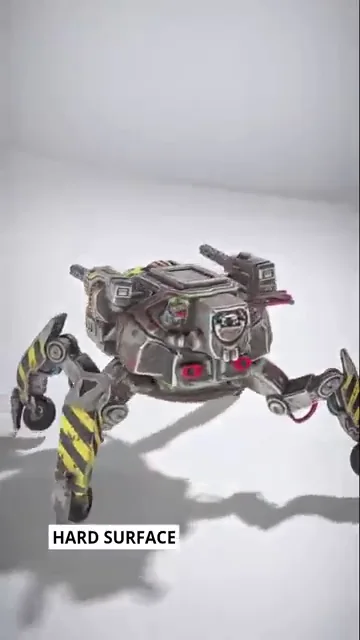 Hard surface frame from AutoRig presentation