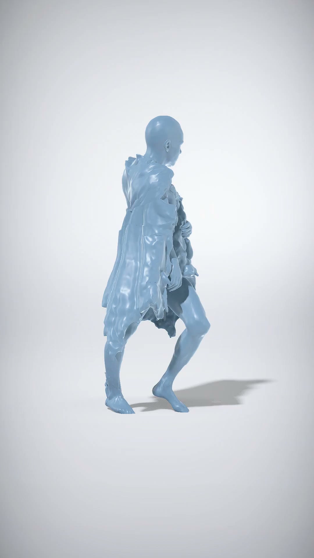 Mysterious Cloaked Figure